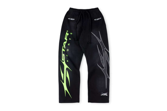 MOTION™ Retro Mud-Print Flare Trousers
