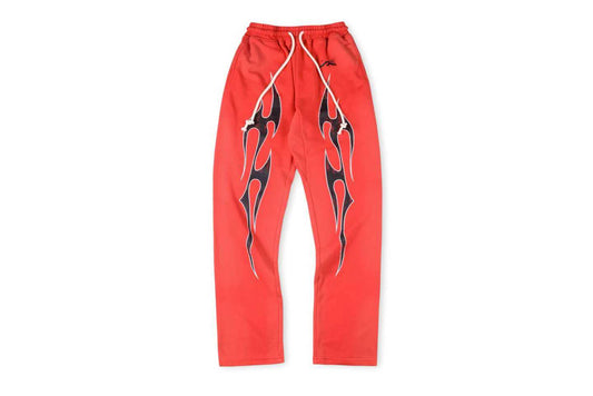 MOTION™ Retro Mud-Print Flare Trousers