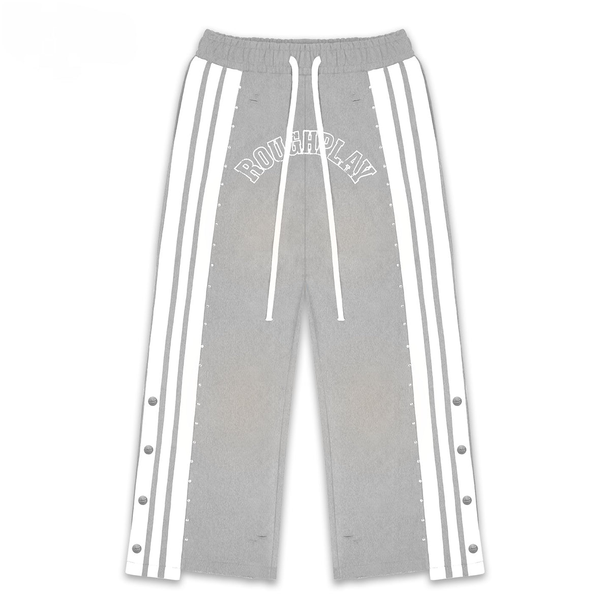 MOTION™ Rhinestone Embroidered Distressed Pants