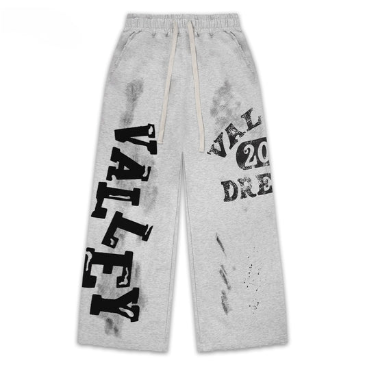 MOTION™ Vintage Wide-Leg Printed Sweatpants